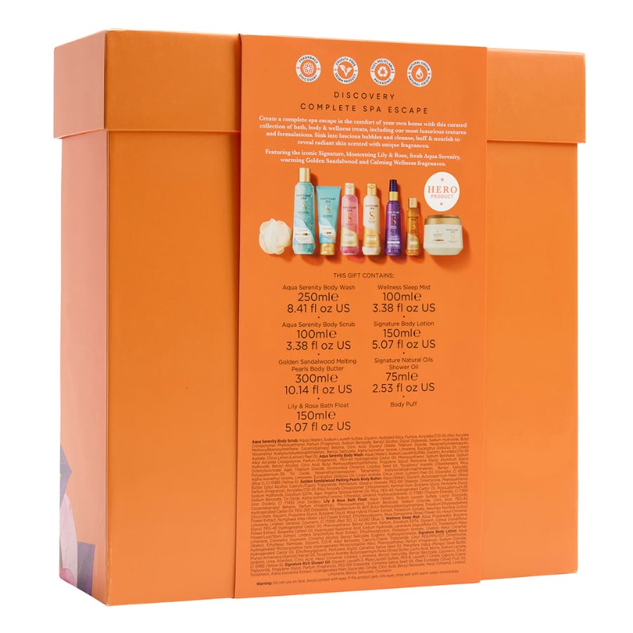 Sanctuary Spa Discovery Complete Spa Escape Gift Set