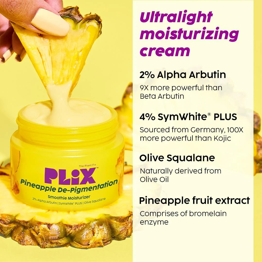 Plix Pineapple De Pigmentation Smoothie Moisturizer - 50 gms