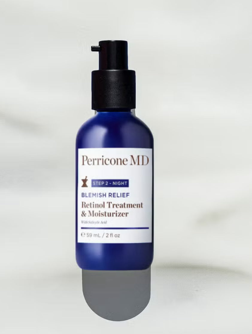 £5 FRIDAY DEALS! Perricone MD Blemish Relief Retinol Treatment & Moisturiser