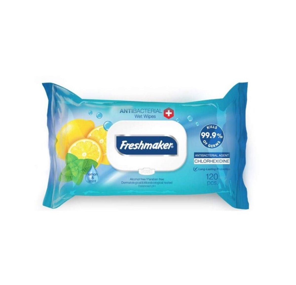 Freshmaker Antibacterial Wet Wipes – 120 Wipes