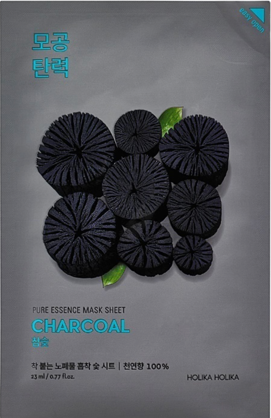 HOLIKA HOLIKA - Pure Essence Mask Sheet - Charcoal