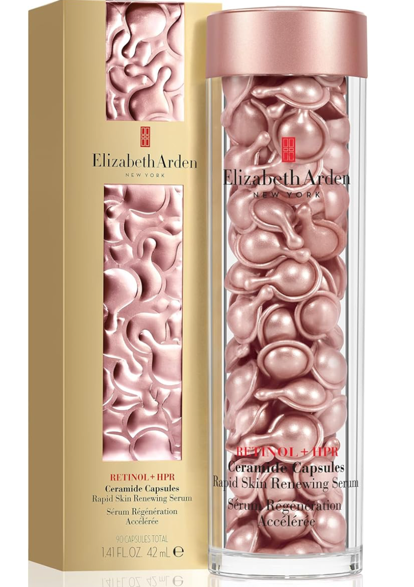 ELIZABETH ARDEN RETINOL + HPR CERAMIDE CAPSULES RAPID SKIN RENEWING SERUM 90 CAPSULES