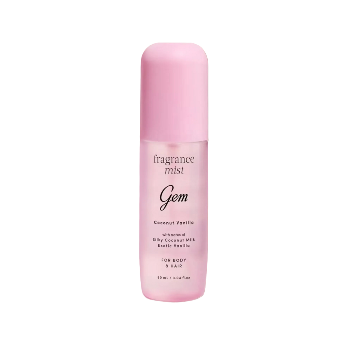 Gem Fragrance Mist for Body & Hair 90ml - Coconut Vanilla