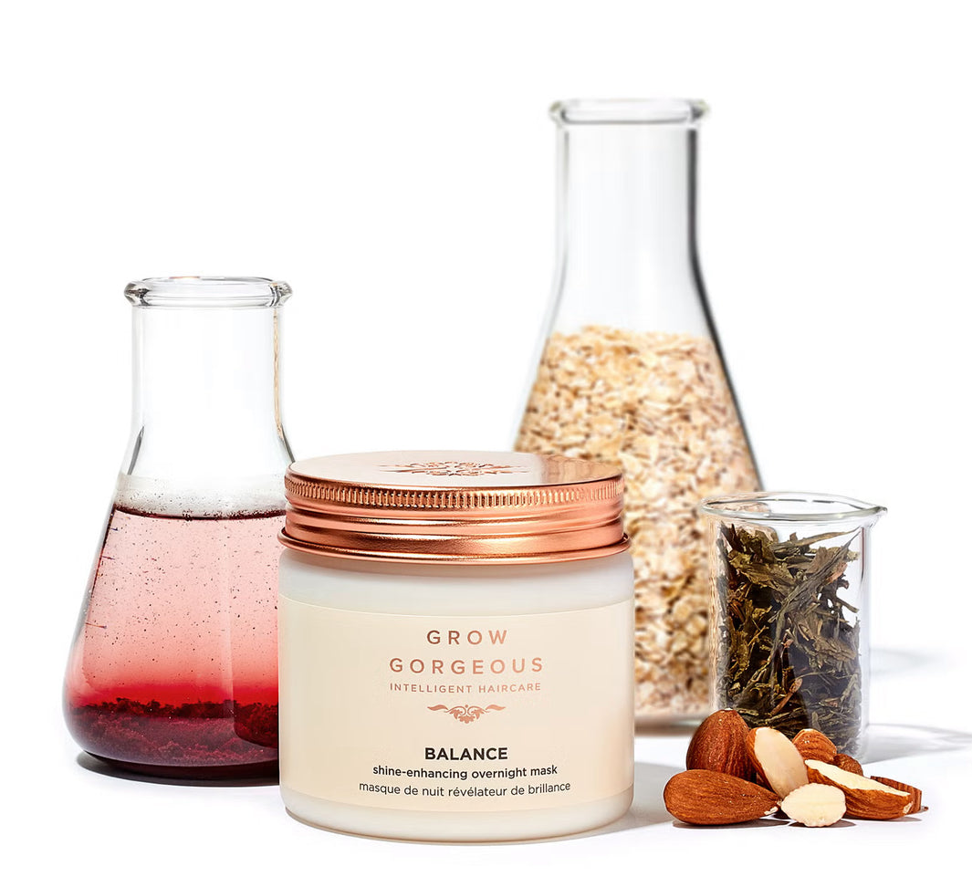 Grow Gorgeous Balance Shine-Enhancing Overnight Mask 200ml