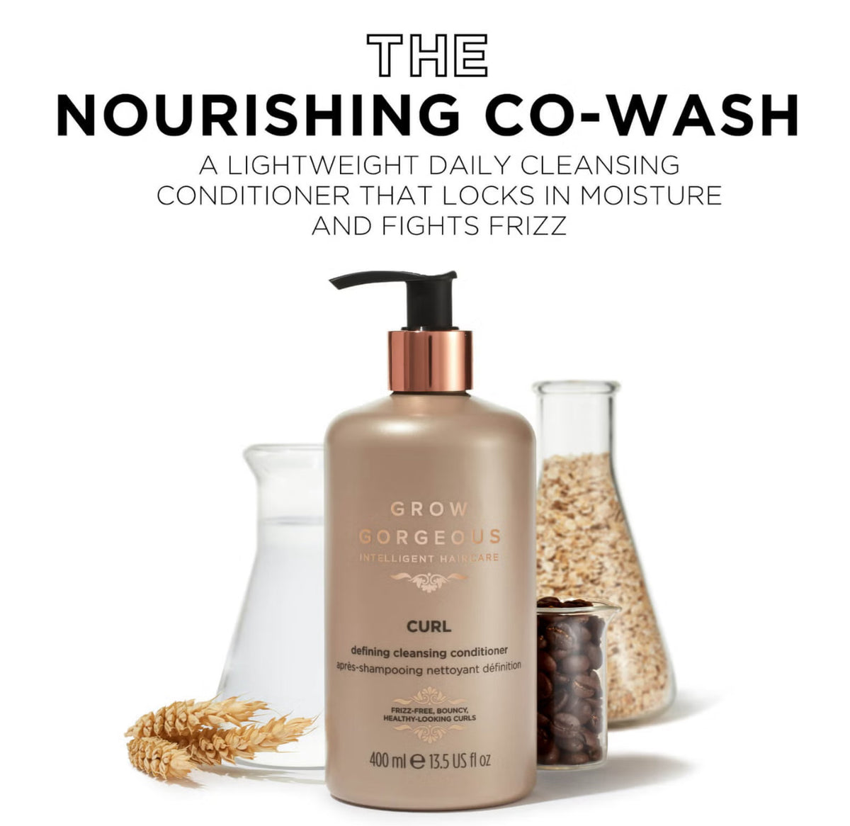 Grow Gorgeous Curl Defining Cleansing Conditioner 400ml