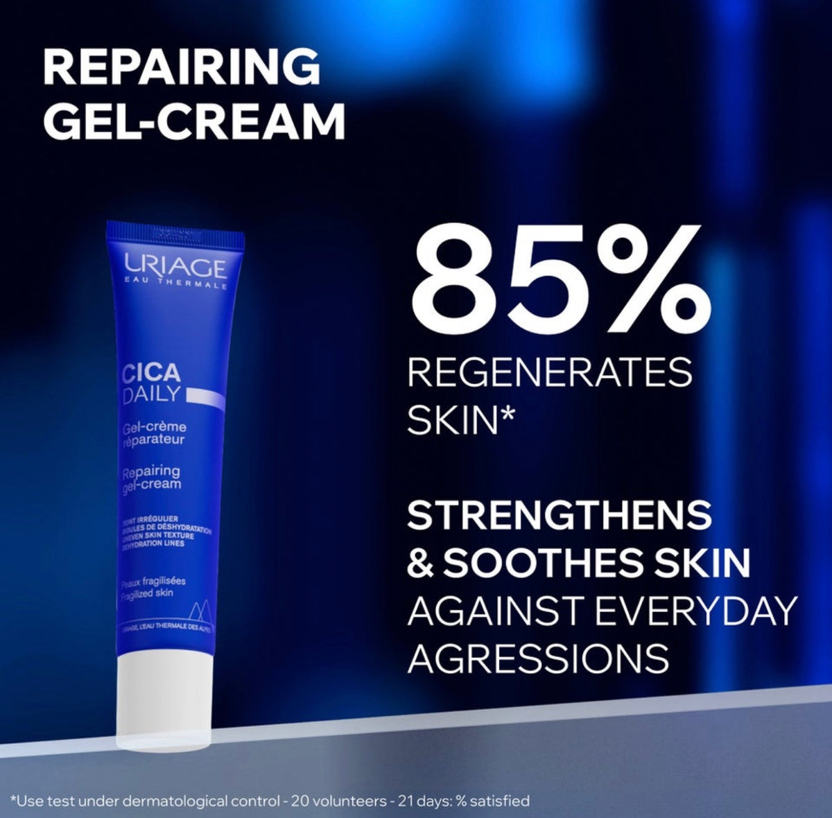 Uriage Cica Daily Repairing Gel-Cream 40ml