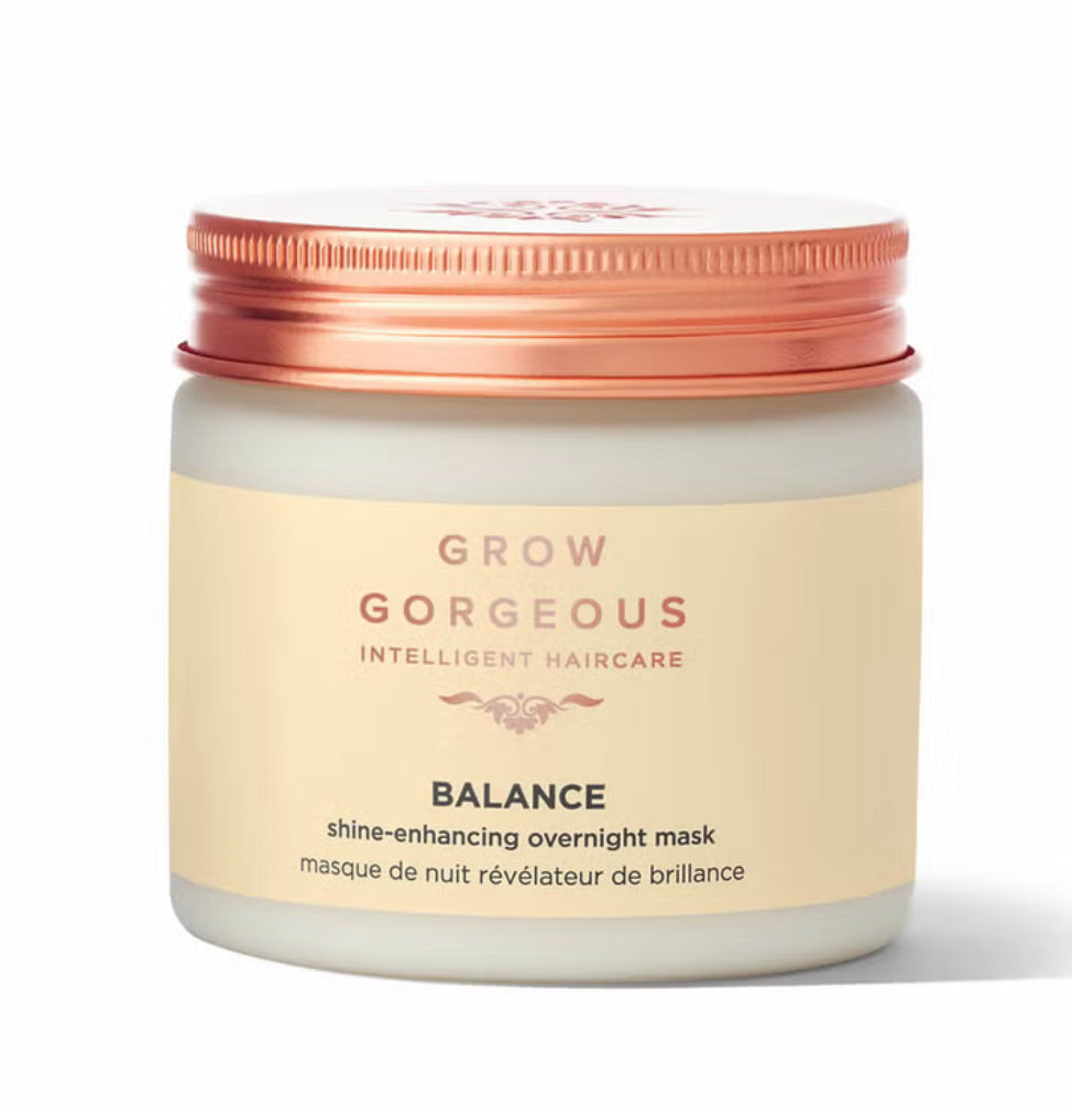 Grow Gorgeous Balance Shine-Enhancing Overnight Mask 200ml