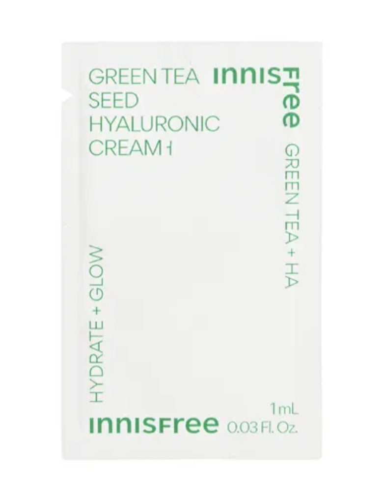 Innisfree Green Tea Seed Hyaluronic Cream Sachet 1ml Sample
