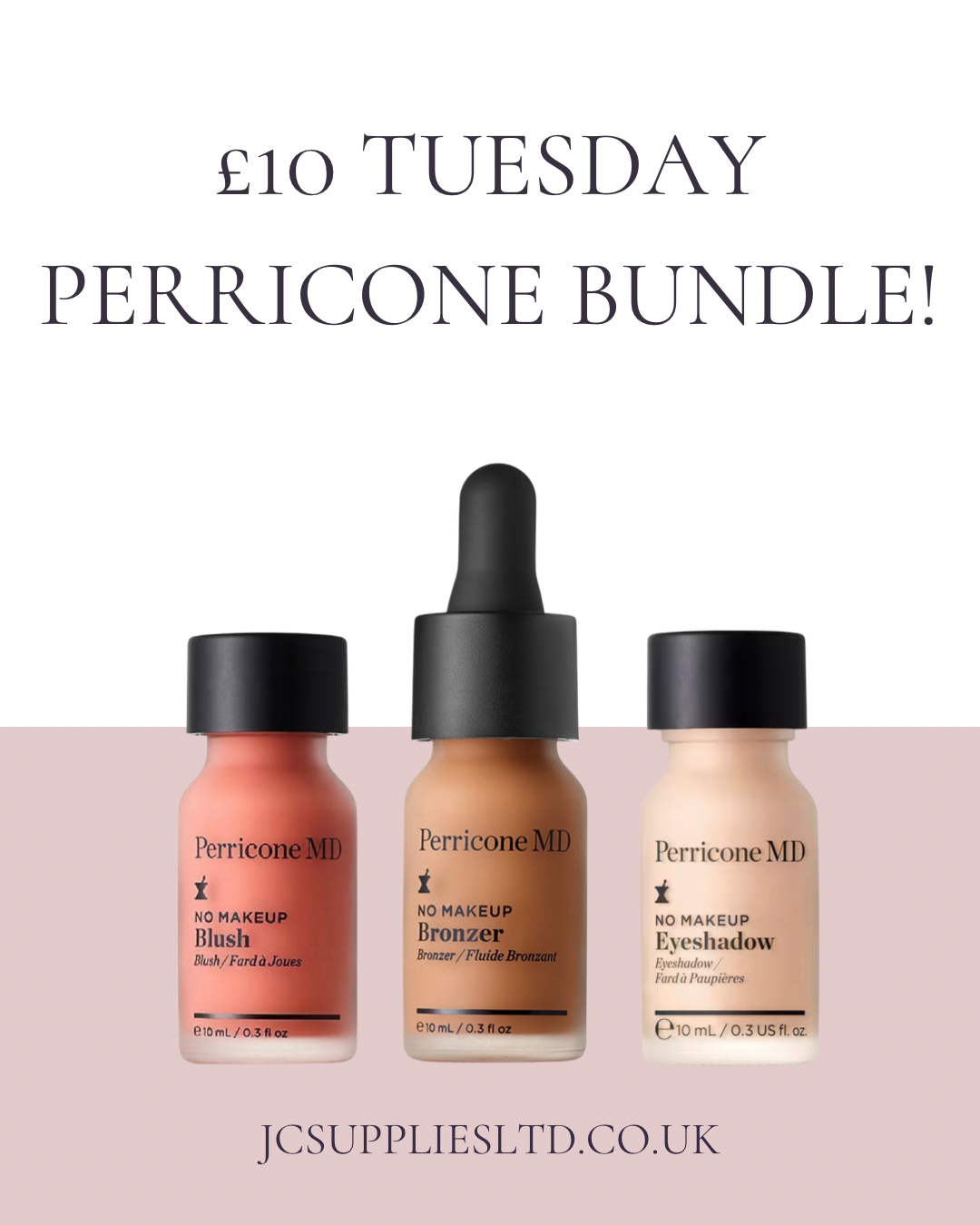 ITS BACK THE PERRICONE BUNDLE ONLY £10! Perricone MD No Make Up Bundle RRP £99