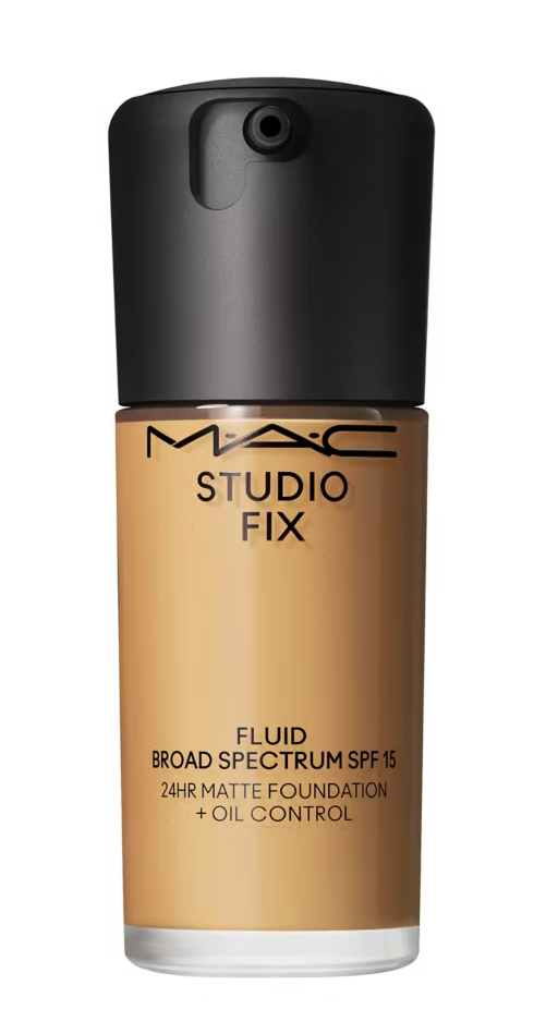 MAC Studio Fix Fluid SPF15 24hr Matte Foundation 30ml SHADE C45