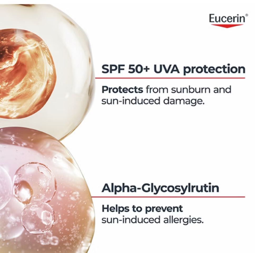 Eucerin Sun Allergy Protection Sun Cream for Face & Body SPF 50+ 200ml