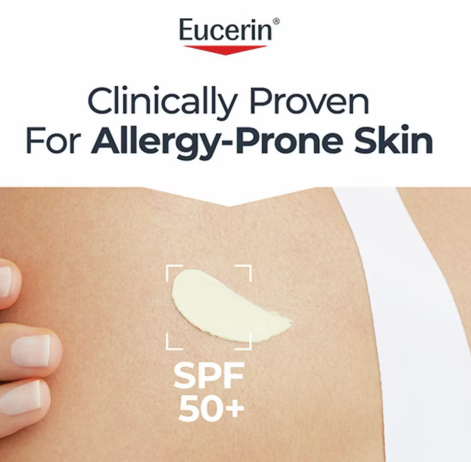 Eucerin Sun Allergy Protection Sun Cream for Face & Body SPF 50+ 200ml