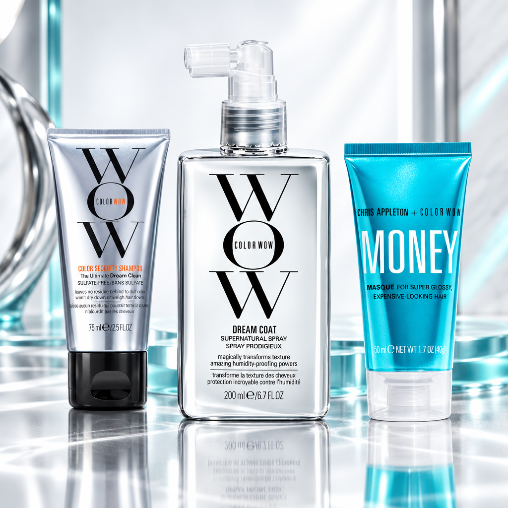 Color Wow Smooth and Shine Hair Trio bundle image