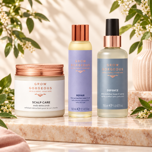 Grow Gorgeous Full-Size Hair Treatment Trio bundle image