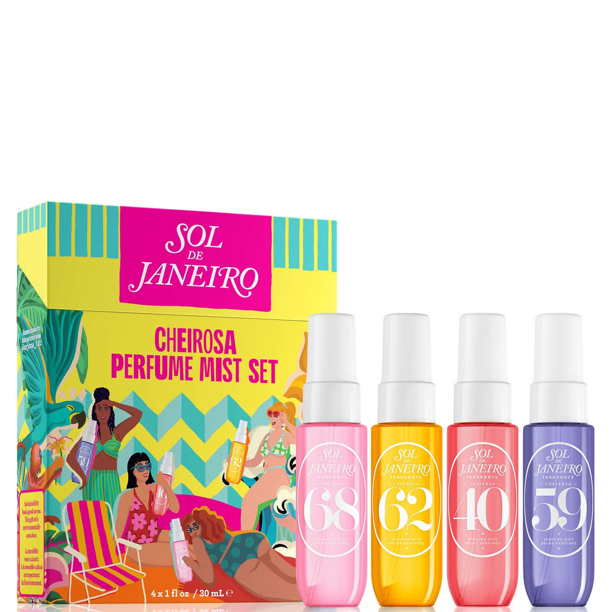 Sol de Janeiro Cheirosa Perfume Mist Set  (Worth £44)