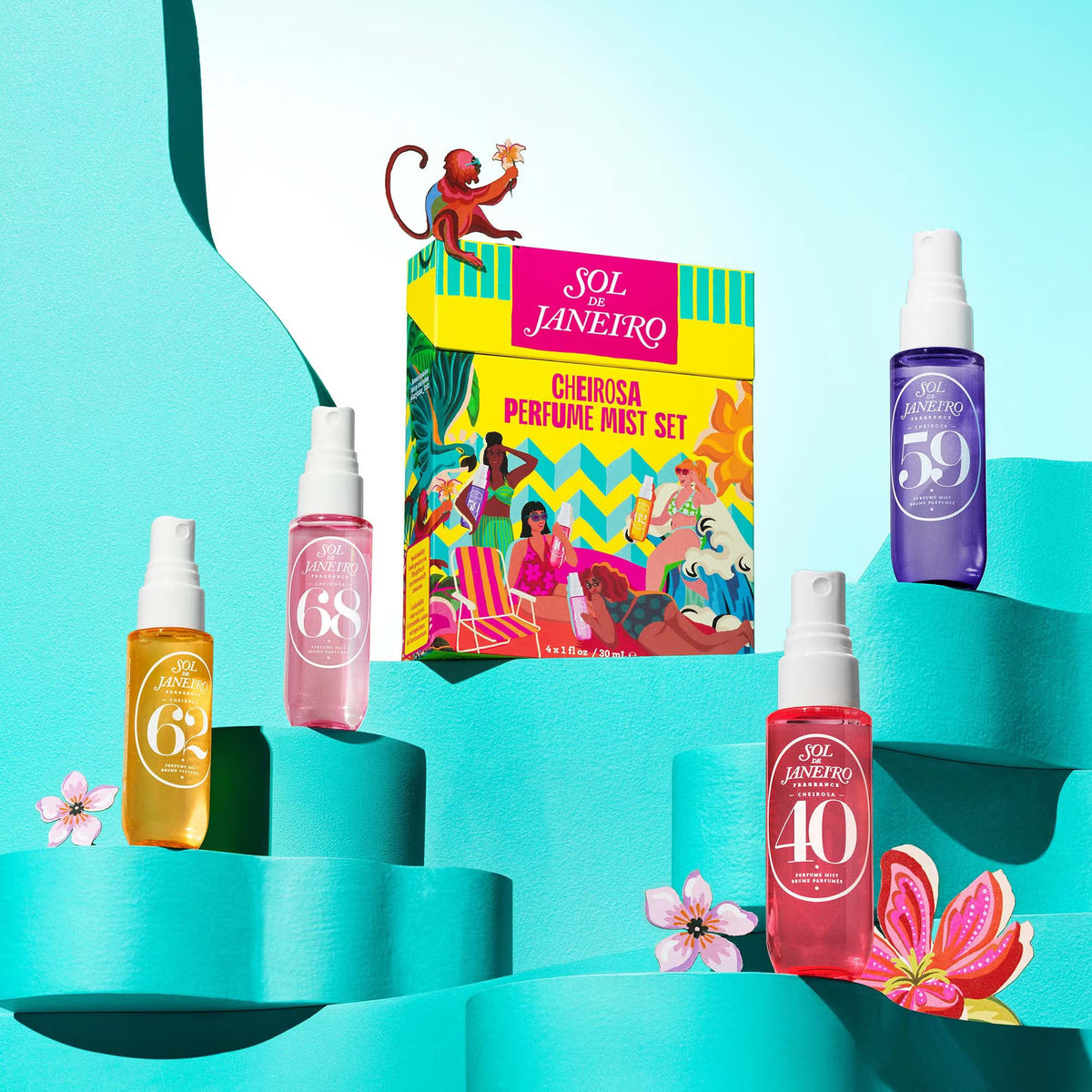 Sol de Janeiro Cheirosa Perfume Mist Set  (Worth £44)
