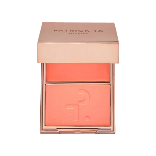 Patrick Ta Major Headlines Double-Take Cream & Powder Blush Duo - She's the Moment