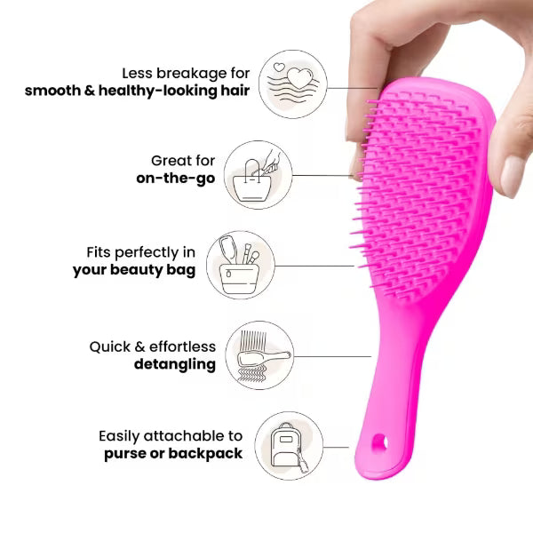 Tangle Teezer Mini Ultimate Detangler - Runway Pink